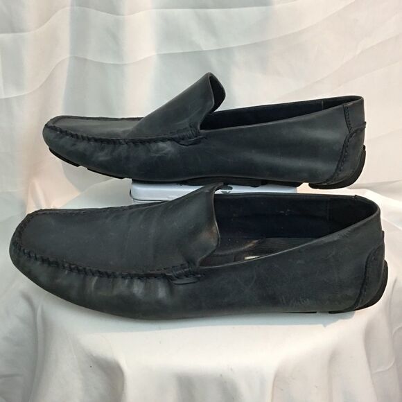 Kenneth Cole leather Blue loafers size 91/2 - Picture 3 of 8